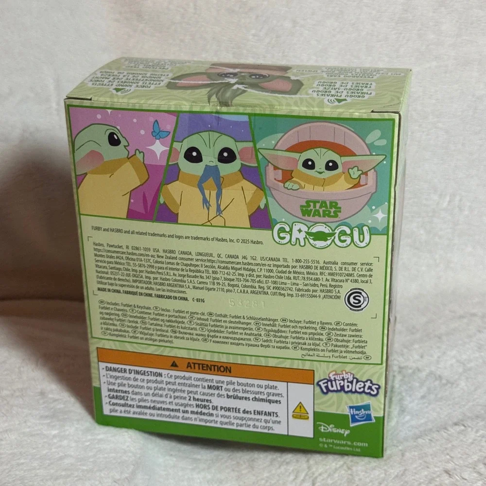 NEW Disney Star Wars Grogu Furby Furblets Electronic Plush Toy 45+ Sounds 2025